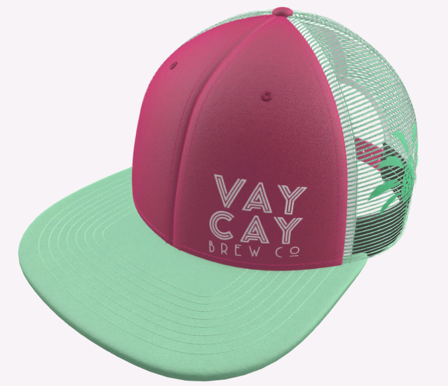 Pre Sale - Teal and Pink Hat