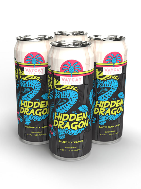 Hidden Dragon Black Salted Lager