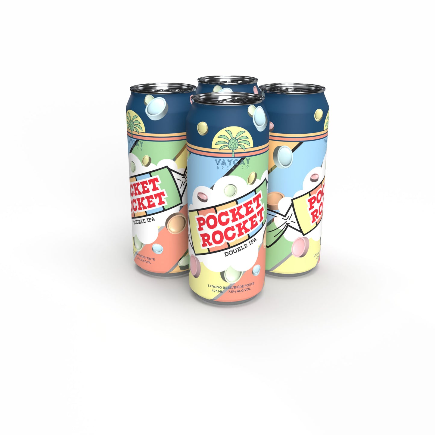 4 pack - Pocket Rocket Double IPA