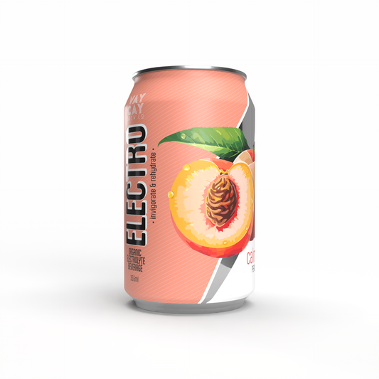6 Pack - Electro - Peach Calm Non Alcoholic Electrolyte Drink