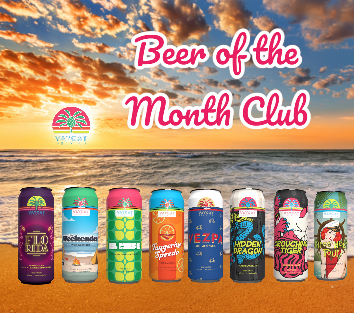Beer of the Month Club - Hotel Package - 3 Month Subscription