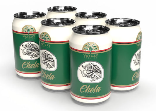 6 pack - Chela Mexican Cerveza
