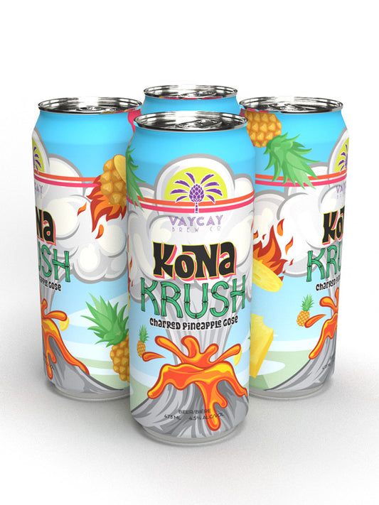 4 pack - Kona Krush Charred Pineapple Gose